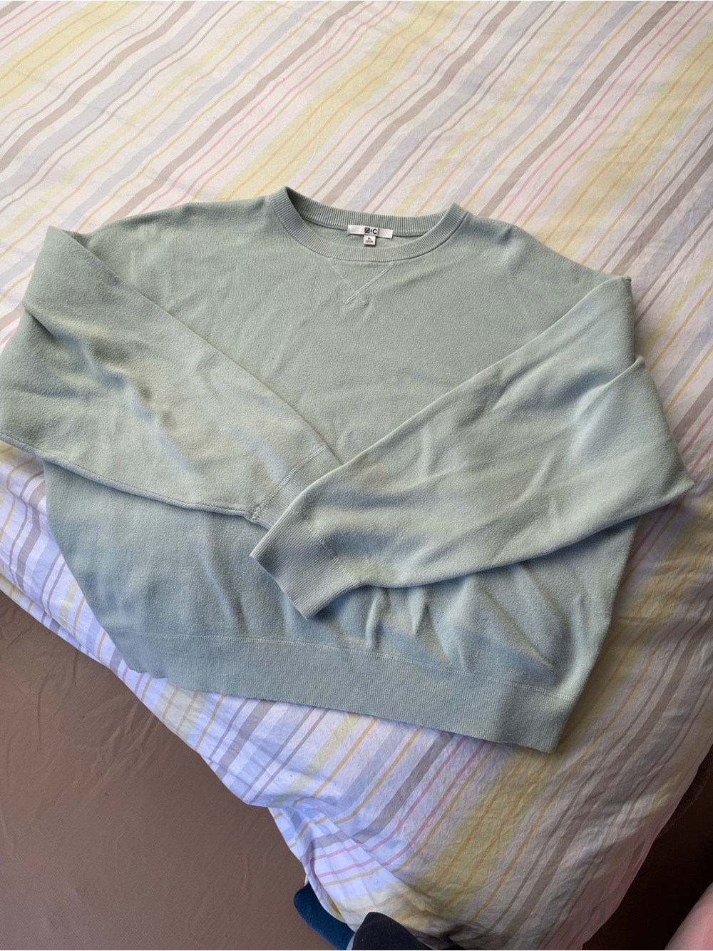 Uniqlo Light Mint Crewneck Sweater - A women’s Knit Pullover